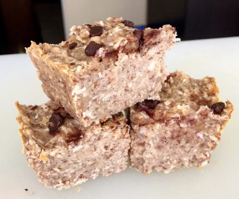 Coconut Oatmeal Squares