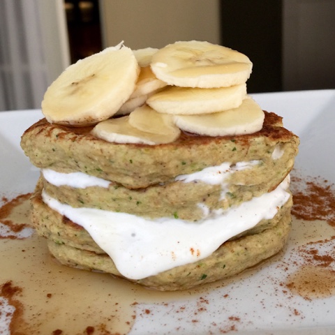 snickerdoodle protein pancakes