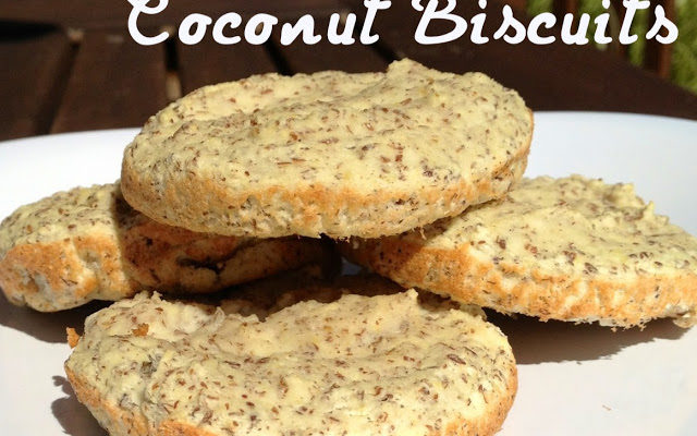 Paleo Coconut Biscuits