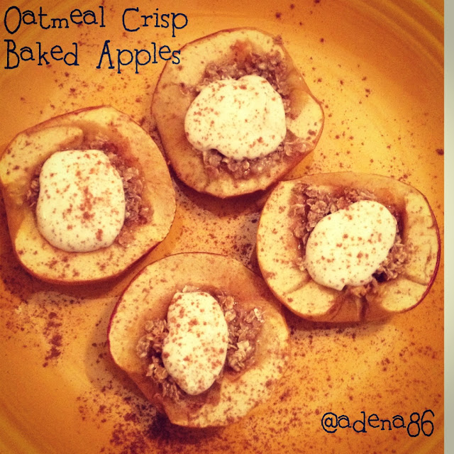 oatmeal crisp baked apples