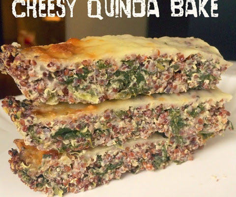 Cheesy Quinoa Bake