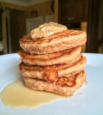 Cake Batter Protein Pancakes