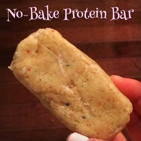 no bake protein bar