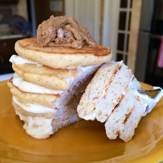 Vanilla Almond Protein Pancakes