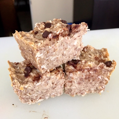 coconut oatmeal squares