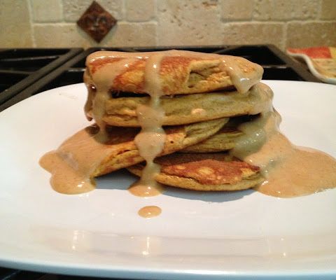 Peanut Butter Pumpkin Protein Pancakes II