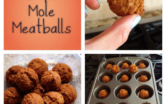 Tempeh Mole Meatballs
